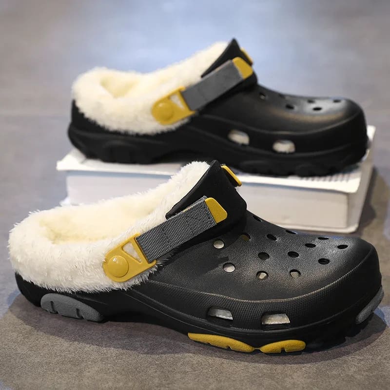 Couples Winter Warm Cotton Drag Outdoor Breathable Non-Slip Unisex Shoes