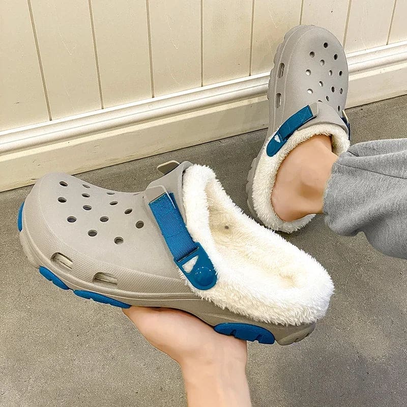 Couples Winter Warm Cotton Drag Outdoor Breathable Non-Slip Unisex Shoes