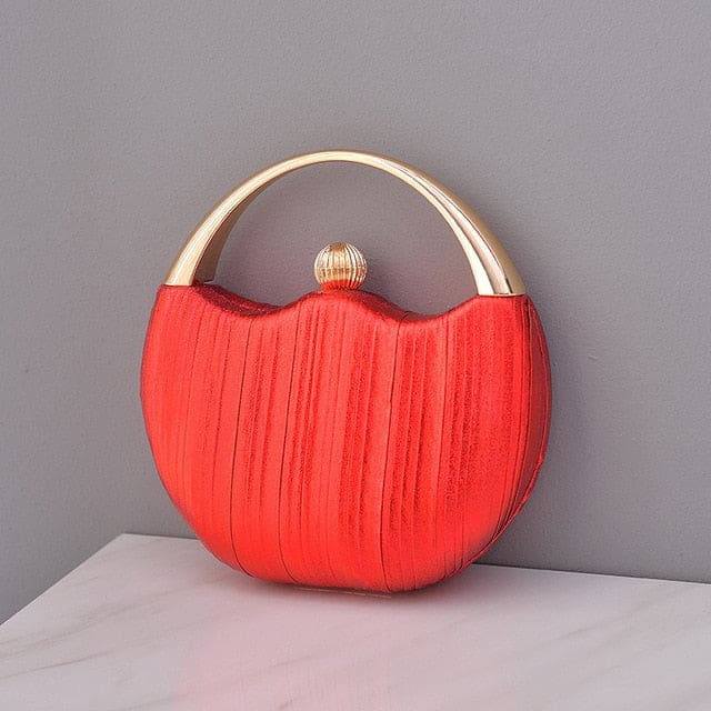 Elegant Round Shoulder Luxury Wedding Women Clutch Handbags