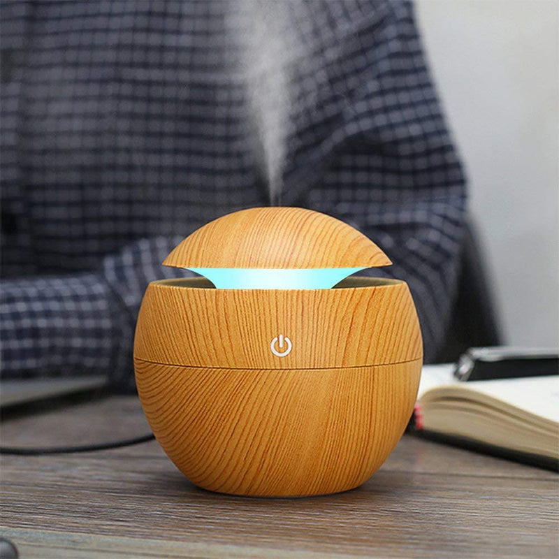 130ml usb ultrasonic cool mist humidifier