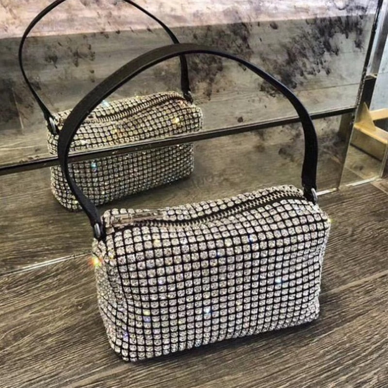 hot diamond hobo bag for women
