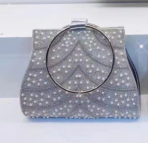 Diamond Rhinestone Clutch Crystal Party Bag For Woman