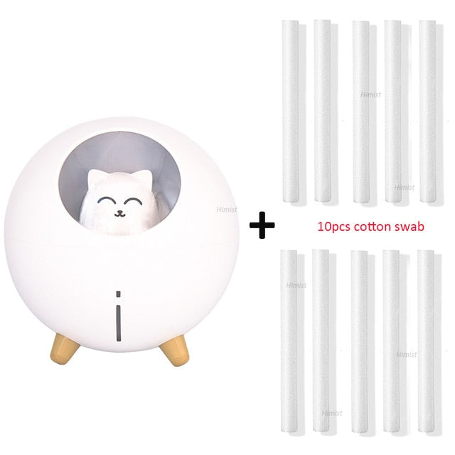 lovely pet air humidifier 220ml white and 10 filters