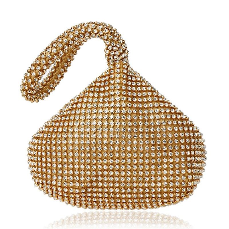 soft beaded bridal maid evening bag ym1217gold / mini(max length<20cm)