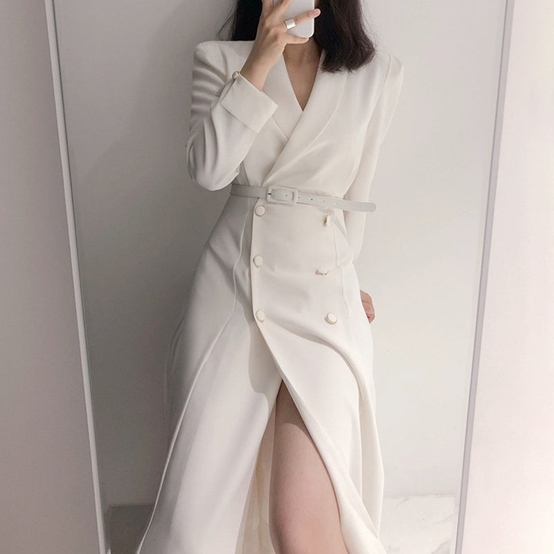 windbreaker double breasted women's trench coat
