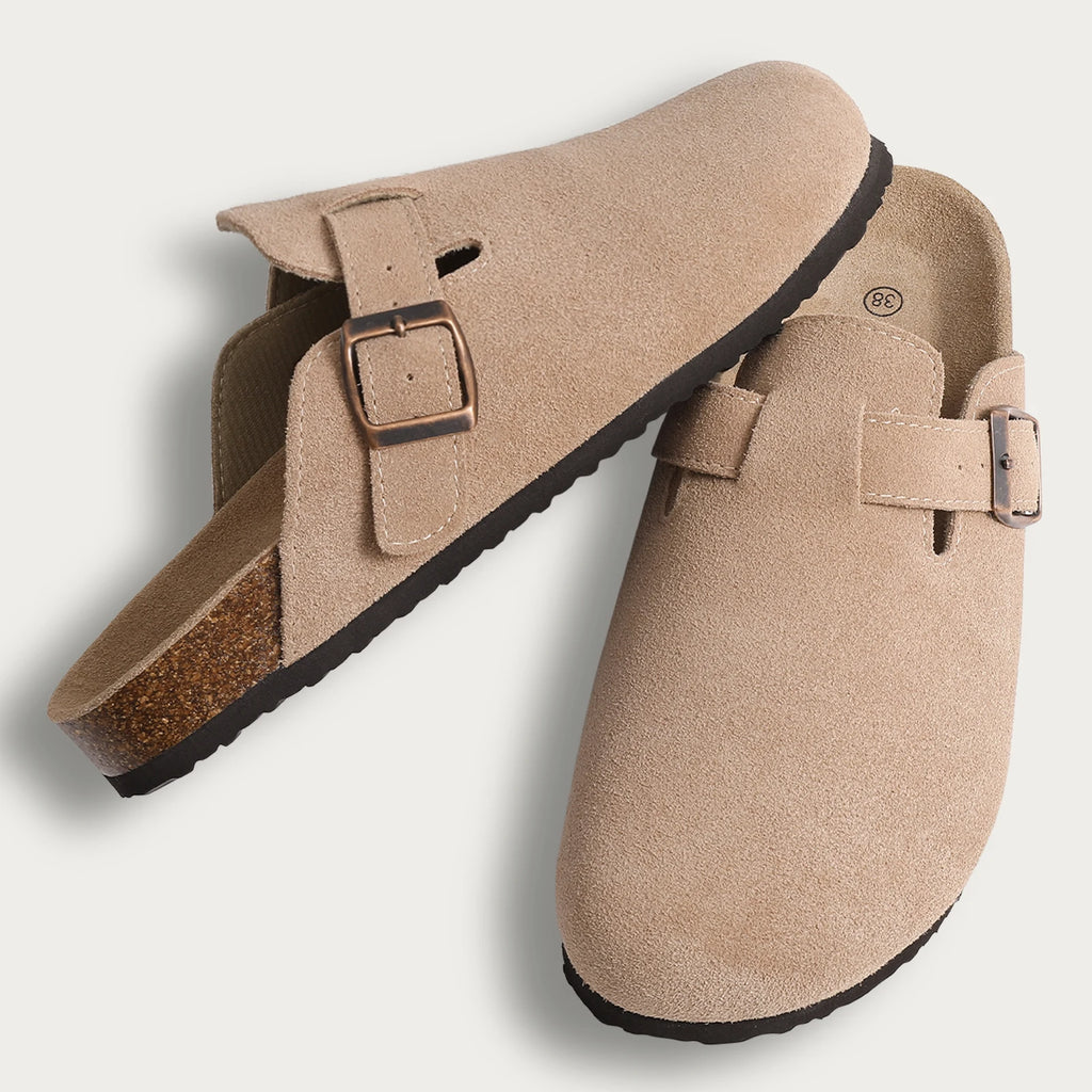 Classic Cork Clogs With Arch Support Trendy Beach Slippers For Men