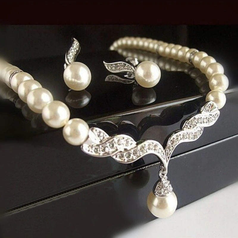 wedding bridal creative pearl jewelry