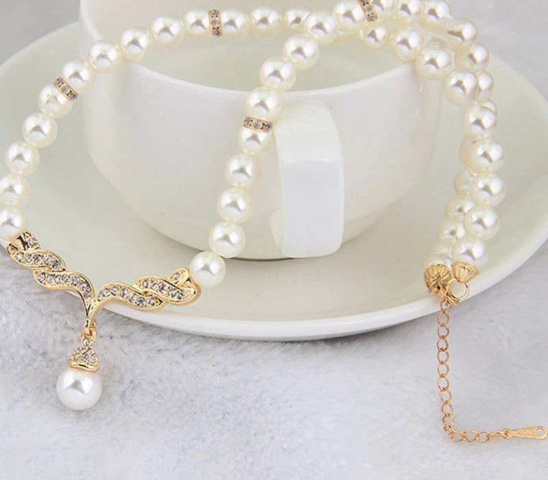 wedding bridal creative pearl jewelry