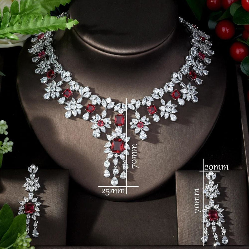 aaa cubic zirconia elegant jewelry sets