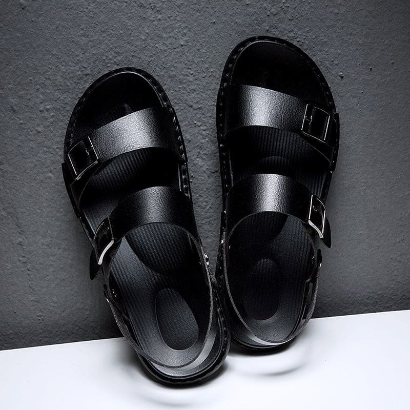 brand new high quality breathable comfortable summer leather sandal for men