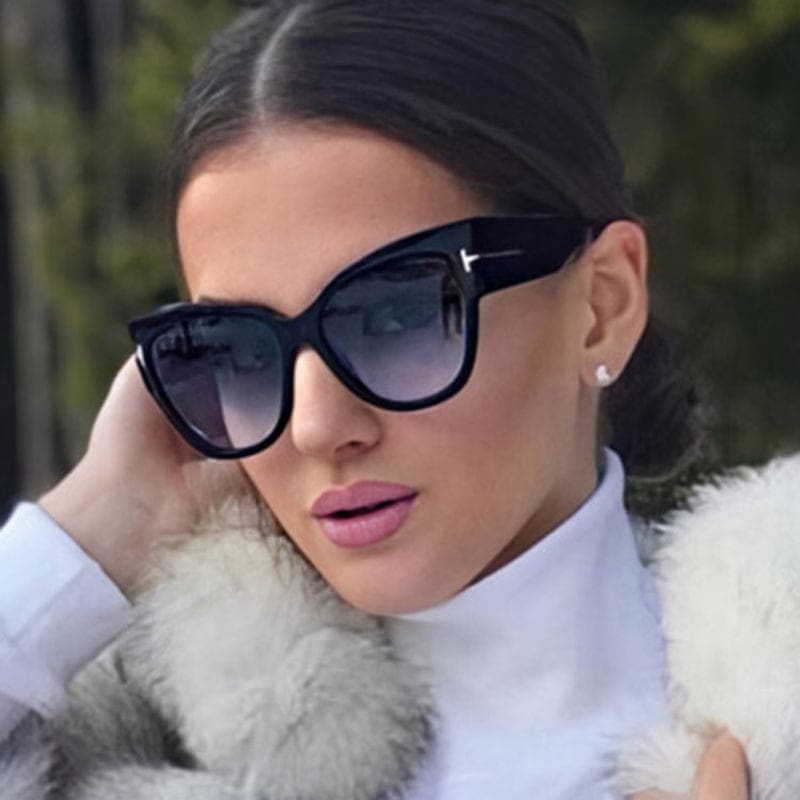 cat eye luxury designer women sunglasses