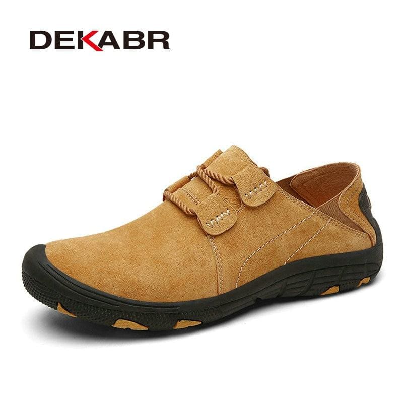 causal suede leather men shoes