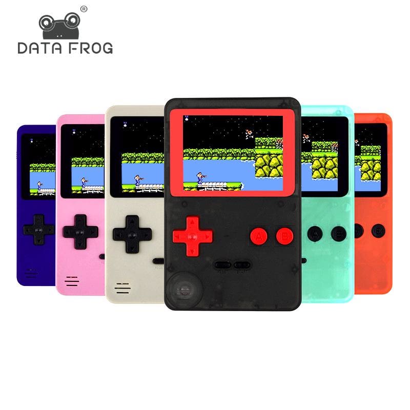 classic game with 200 games 2.8 inch 8-bit pvp portable console
