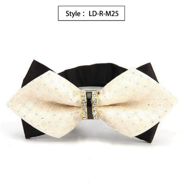 colorful plaid cravat fashion butterfly luxurious bow ties for men ld-r-m25