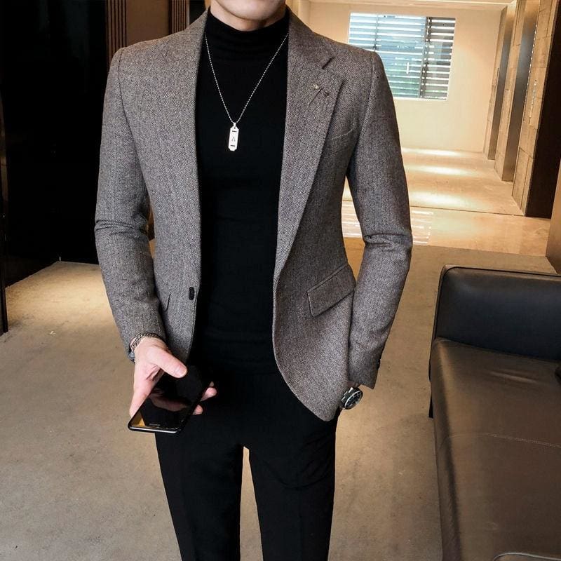 designer costume men party suit
