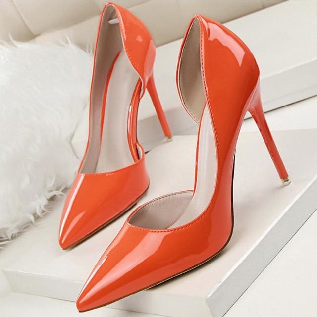 fashion pointed toe shallow women party heels