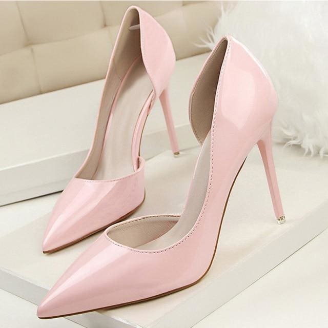 fashion pointed toe shallow women party heels