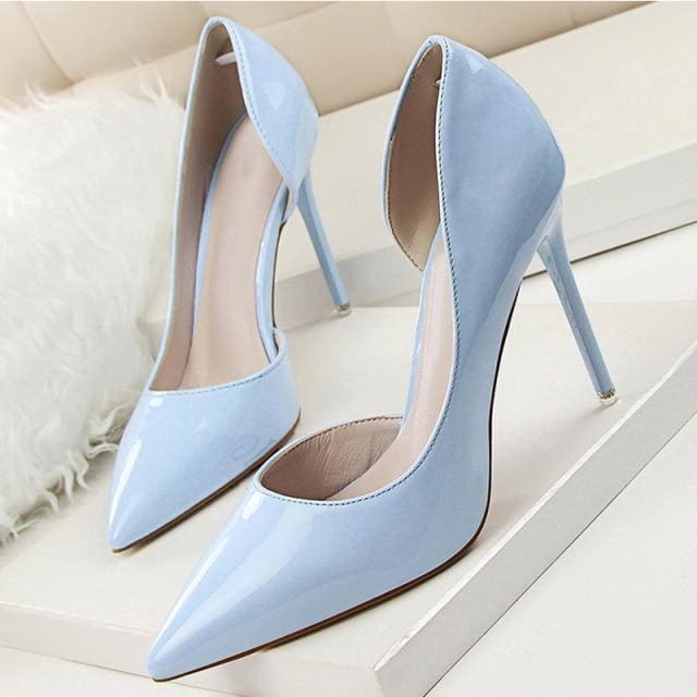 fashion pointed toe shallow women party heels