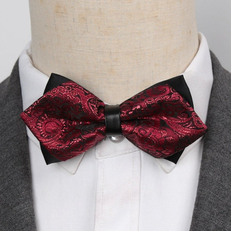 formal luxury wedding butterfly cravat quality bow tie for men