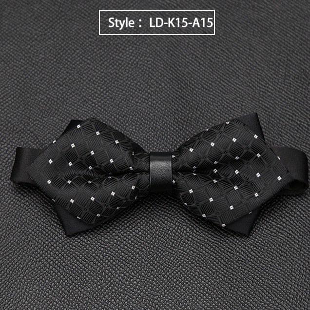 formal luxury wedding butterfly cravat quality bow tie for men ld-k15-a15