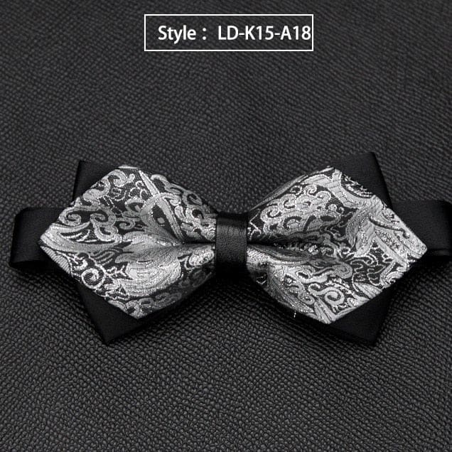 formal luxury wedding butterfly cravat quality bow tie for men ld-k15-a18