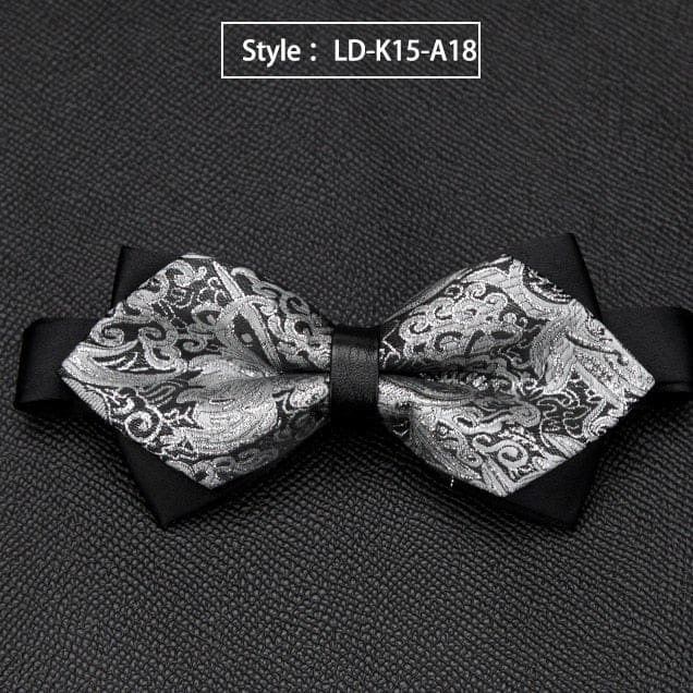 formal luxury wedding butterfly cravat quality bow tie for men ld-k15-a18
