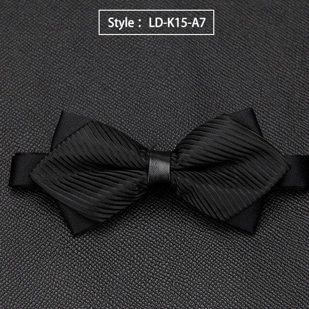 formal luxury wedding butterfly cravat quality bow tie for men ld-k15-a7