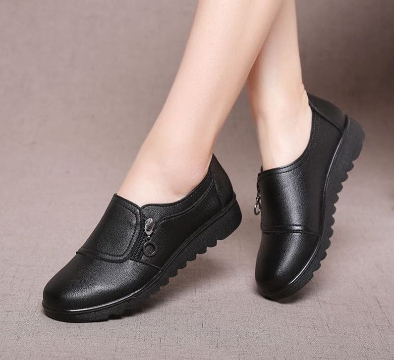 Genuine Leather Comfortable Women Flat Shoes WOMEN SHOES
