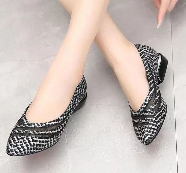 Genuine Leather Ladies Luxury Fashion Party Shoes HIGH HEELS
