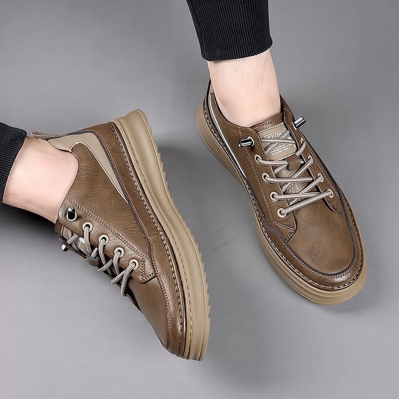 hand-stitched fashion trend casual sneakers