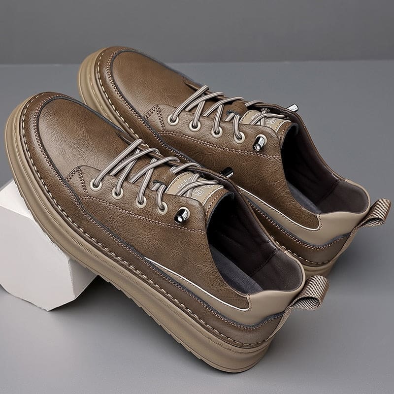 hand-stitched fashion trend casual sneakers