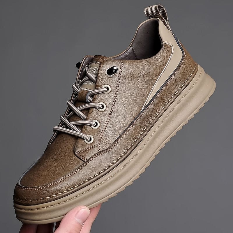 hand-stitched fashion trend casual sneakers