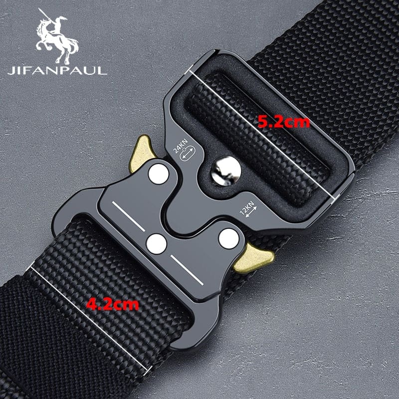 high quality marine corps canvas multi-function alloy buckle outdoor hunting metal tactical belt