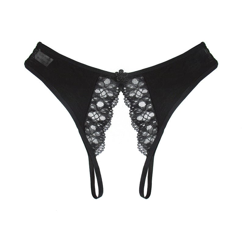hot erotic open crotch panties porn lace transparent women's sexy lingerie