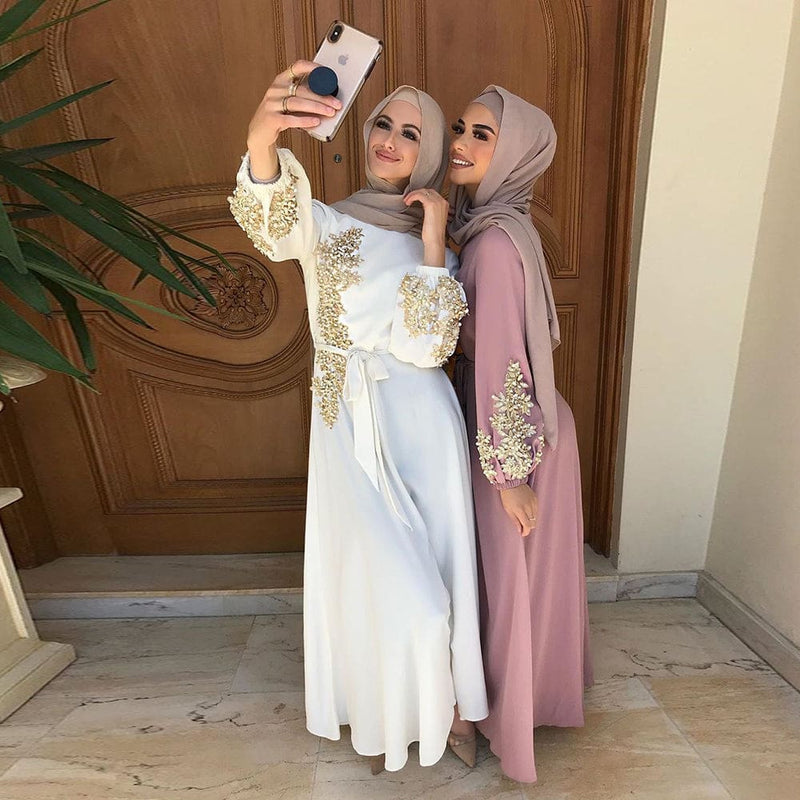 Kaftan Dubai Abaya Muslim Women Dress HIJAB & BURKA