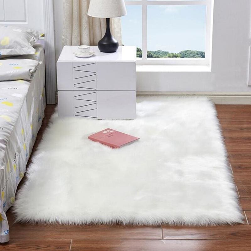 long faux fur artificial skin fluffy living-room / bedroom rug