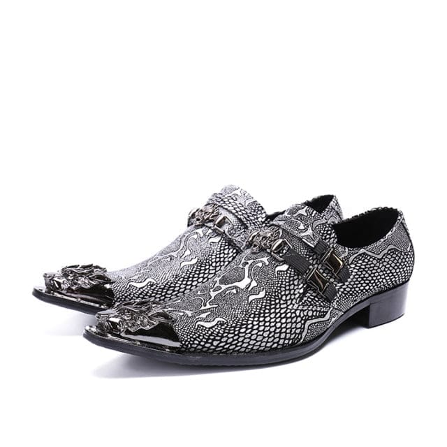 luxury men business dress leather shoes