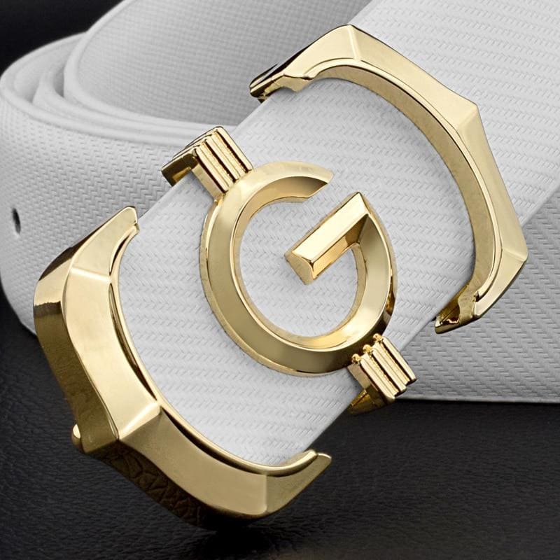 luxury men waist strap genuine leather fashion g belt