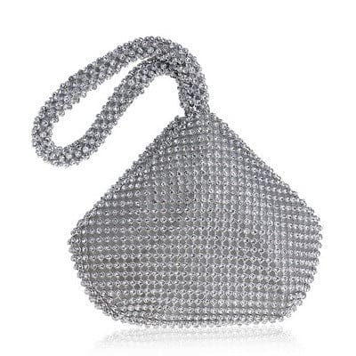 luxury women evening shoulder handbags ym1217silver