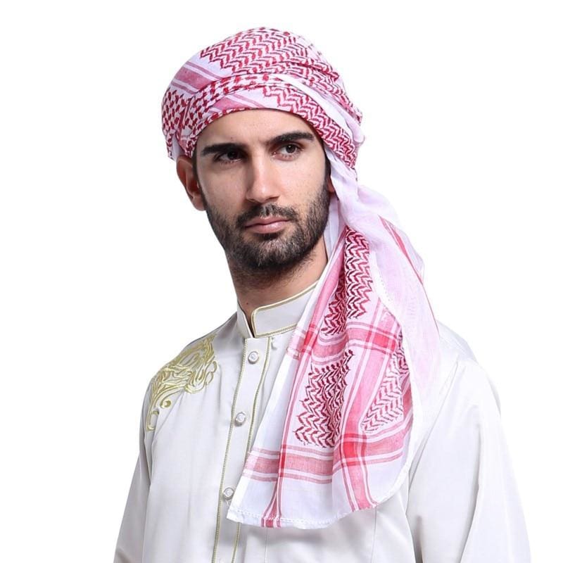 men adjustable muslim arabia headband