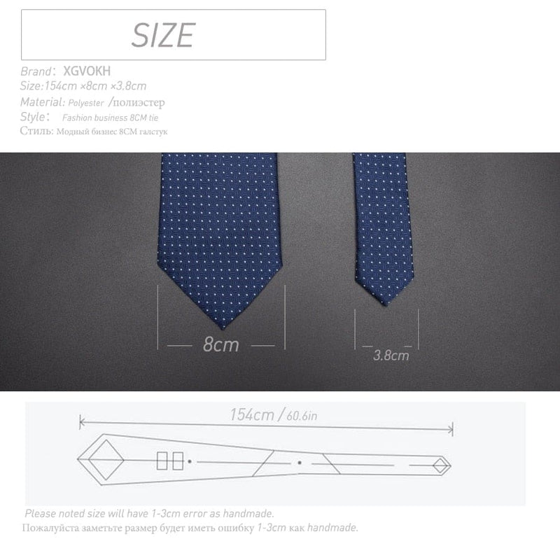 men's fashion striped lattice business ties