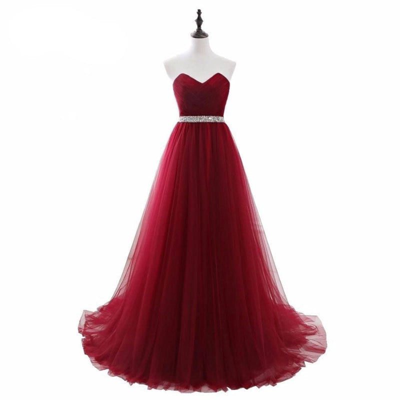 net pleat beading custom made lace-up back prom party gown
