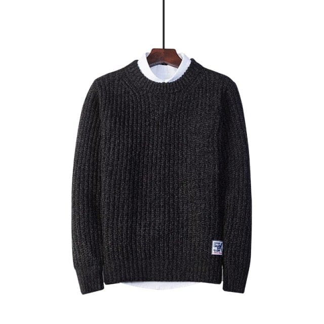 hop o-neck winter slim fit men sweater