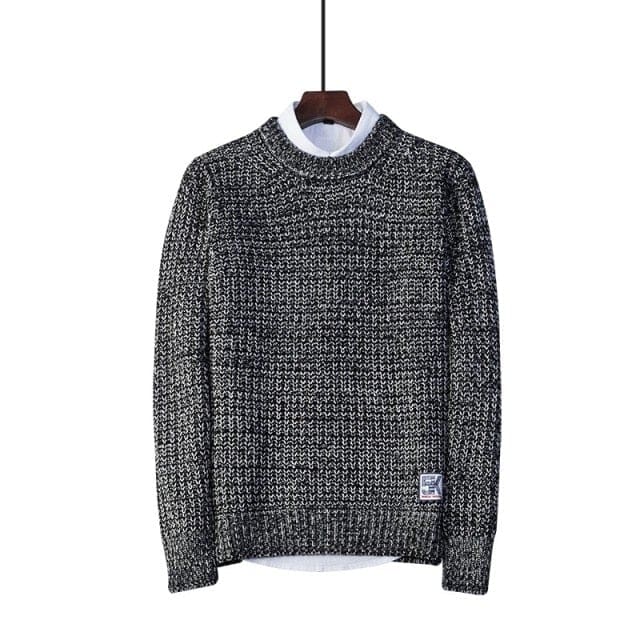 hop o-neck winter slim fit men sweater