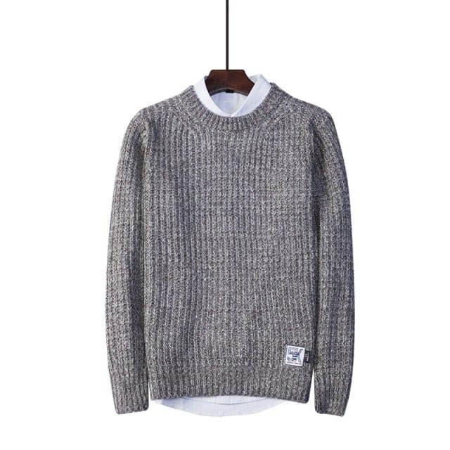 hop o-neck winter slim fit men sweater