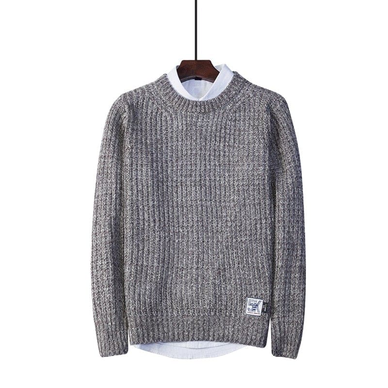 hop o-neck winter slim fit men sweater