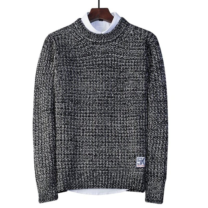 hop o-neck winter slim fit men sweater