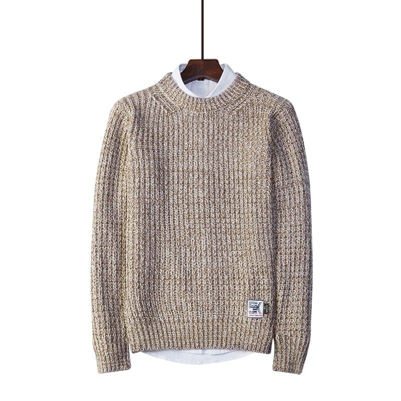 hop o-neck winter slim fit men sweater