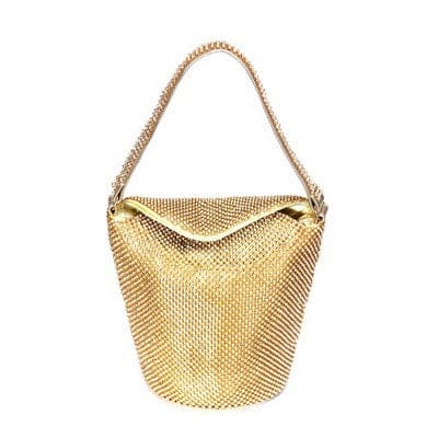 new design rhinestones bucket ladies clutch purse evening handbags ym17697gold