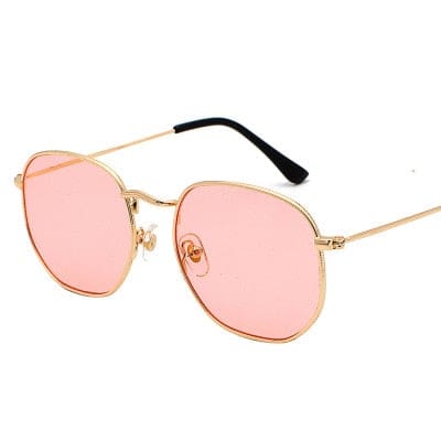 new women metal frame fishing sun glasses